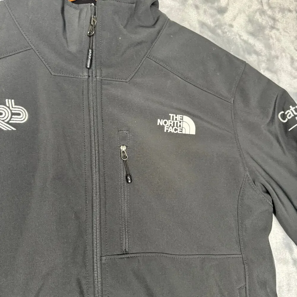 THE NORTH FACE Apex Jacket Outdoor Hiking Work Mens Size Medium Zip Pockets Logo